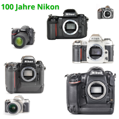 Nikon wird 100 Jahre alt! Und wir geben bis zu 100€ Rabatt! - Nikon feiert seinen 100sten Geburtstag - Kameraclub.de feiert mit!