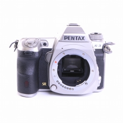 Pentax K-3 SLR-Digitalkamera (Body) silber (sehr gut)