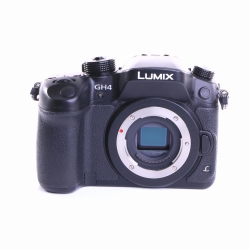 Panasonic Lumix DMC-GH4 Systemkamera (Body) schwarz (sehr...