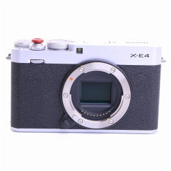 Fujifilm X-E4 Systemkamera (Body) silber (sehr gut)