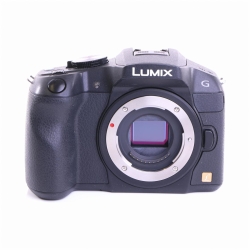 Panasonic Lumix DMC-G6 Systemkamera (Body) schwarz (sehr...