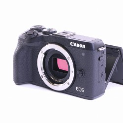 Canon EOS M6 Mark II Systemkamera (Body) schwarz (wie neu)