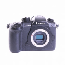 Panasonic Lumix DC-GH5 Systemkamera (Body) schwarz (gut)
