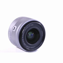 Canon EF-M 15-45mm F/3.5-6.3 IS STM (silber) (wie neu)