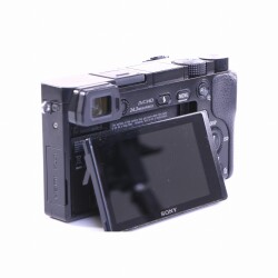 Sony Alpha 6000 Systemkamera (Body) schwarz (sehr gut)