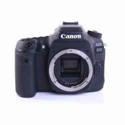 Canon EOS 80D SLR-Digitalkamera (Body) (sehr gut)