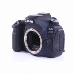 Canon EOS 80D SLR-Digitalkamera (Body) (sehr gut)