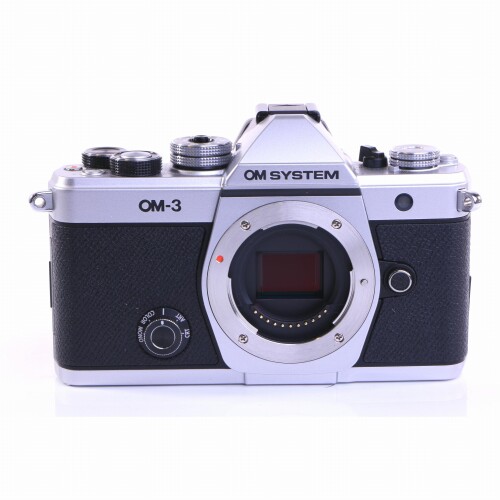OM System OM-3 Systemkamera (Body) silber (wie neu)