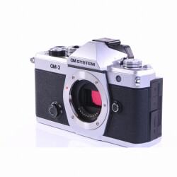 OM System OM-3 Systemkamera (Body) silber (wie neu)