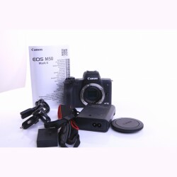 Canon EOS M50 Mark II Systemkamera (schwarz) (wie neu)