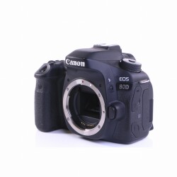 Canon EOS 80D SLR-Digitalkamera (Body) (sehr gut)