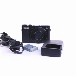 Canon PowerShot G9 X Mark II (schwarz) (sehr gut)