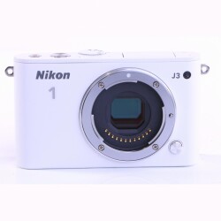 Nikon 1 J3 Systemkamera (Body) weiß (wie neu)